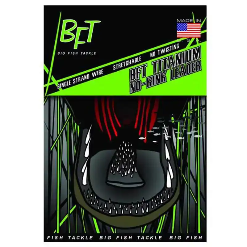 Titanium No Kink Leader - 40 lb
