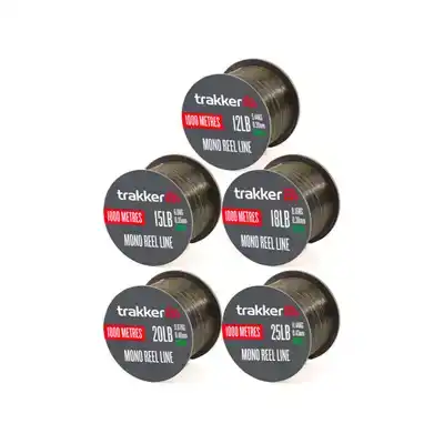Mono Reel Line - 0,43 mm - 11,44 kg - 1000 m