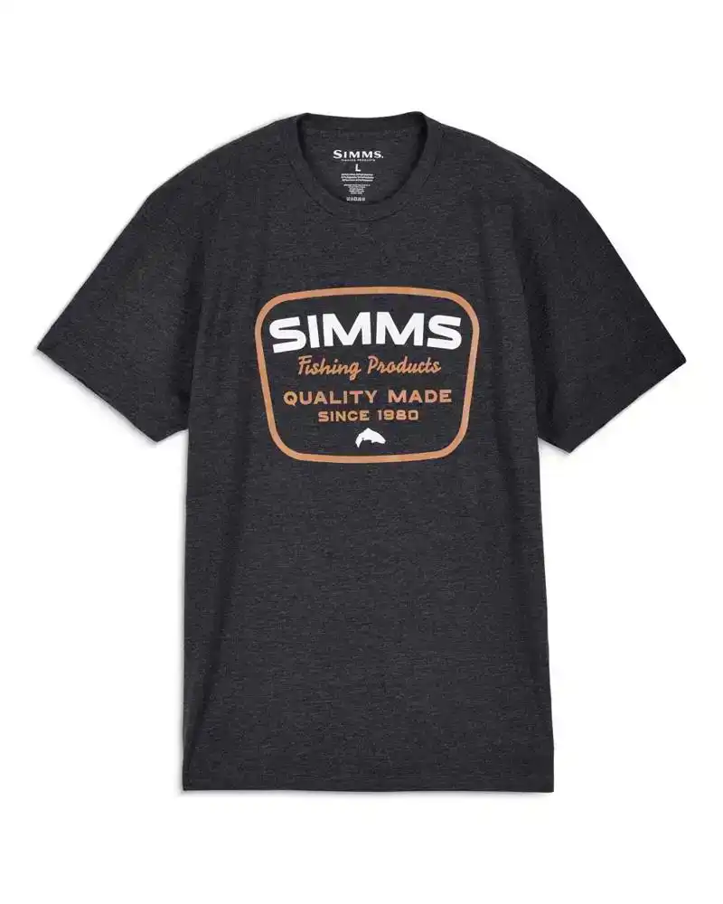 Stamp Lock T-shirt Charcoal Heather L