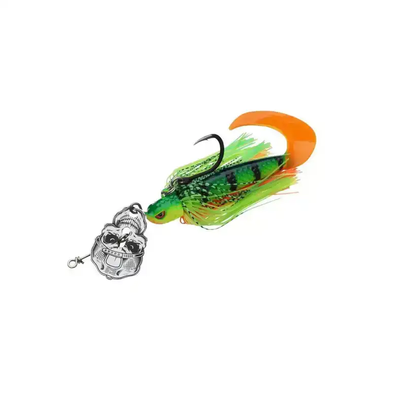Skull Blade Jig XL - 55 Gramm - Firetiger UV