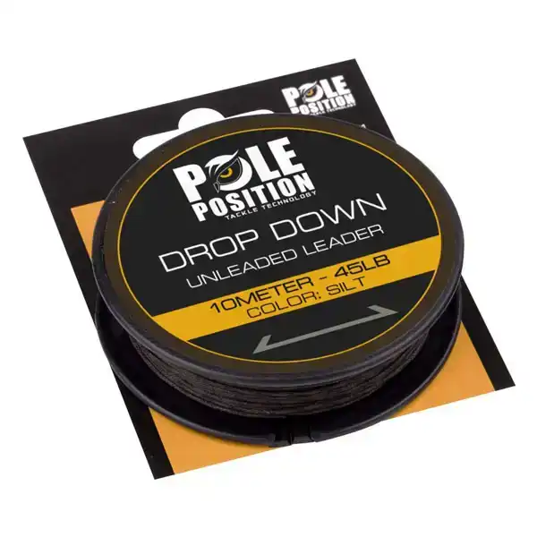 Drop Down Unleaded Leader - 65 lb - Silt