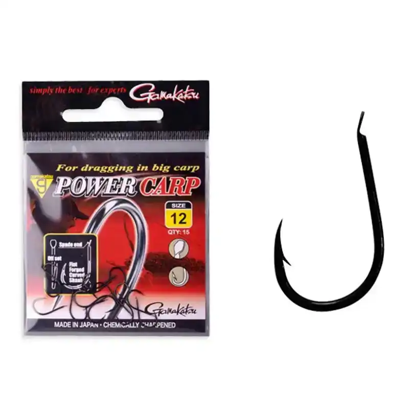 G-Power Carp Flatted Eye - Barbed - Größe: 10