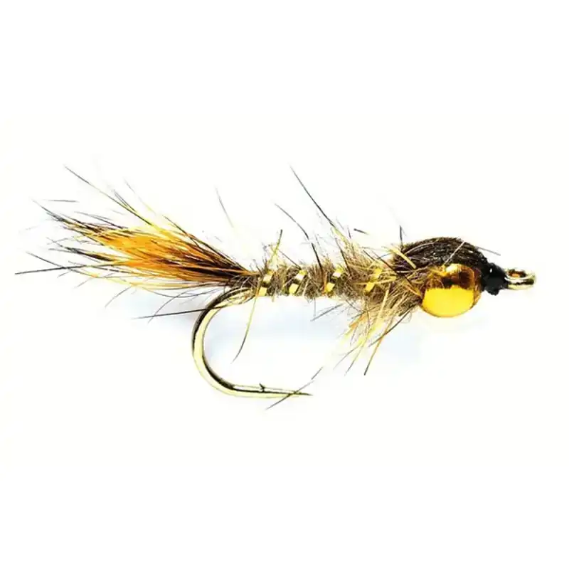 Gold Nugget GRHE Nymph Natural - Haken: 10