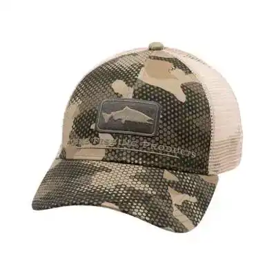 Salmon Icon Trucker Hat - Slate