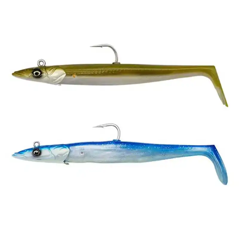 Sandeel V2 - 12 cm - Blue Pearl Silver