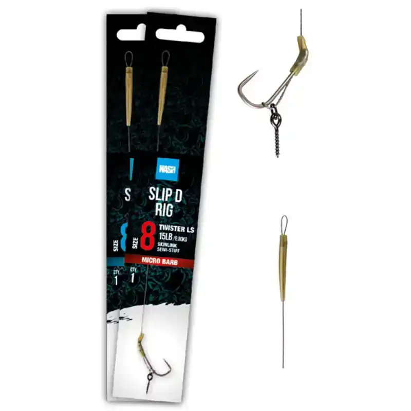 Slip D Rig - Haken: 6 - Barbed