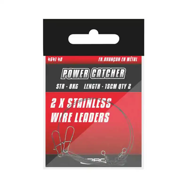 Power Catcher Wire Leader - 12 kg - 15 cm
