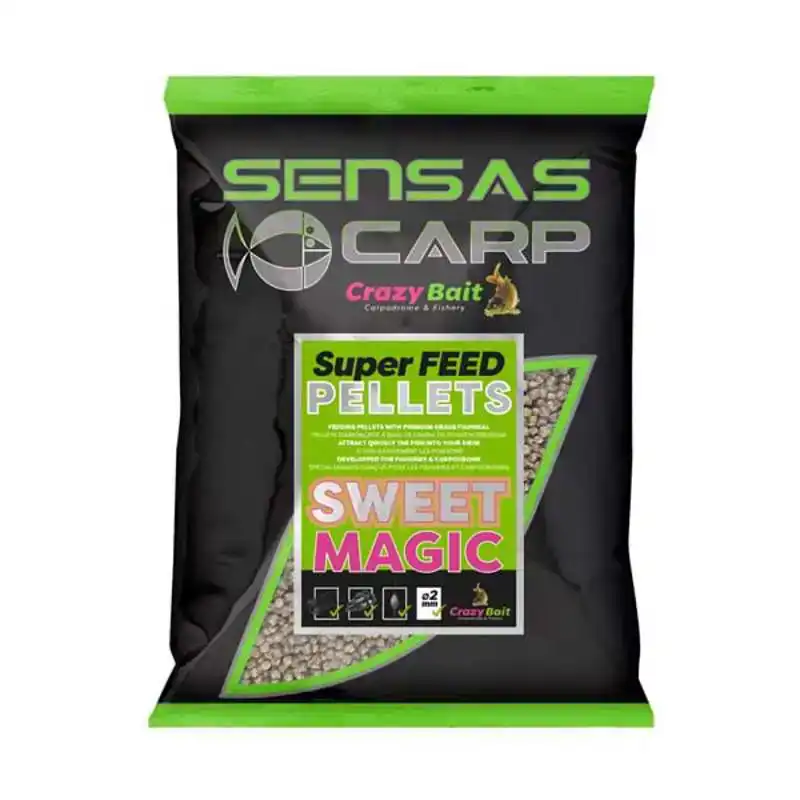 Crazy Bait Super Feed Pellets - Sweet Magic - 8 mm
