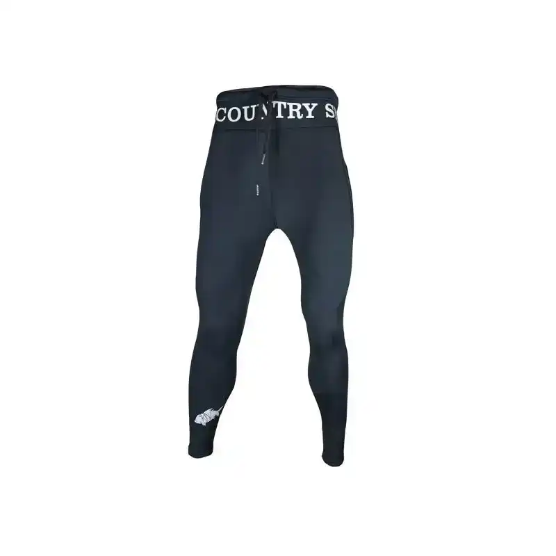 Airblitz Pitch Black Perforated Neoprene Leggings - Large