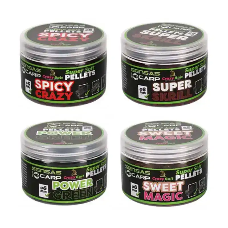Crazy Bait Super Soft Pellets - 4 mm - Magic Fruity