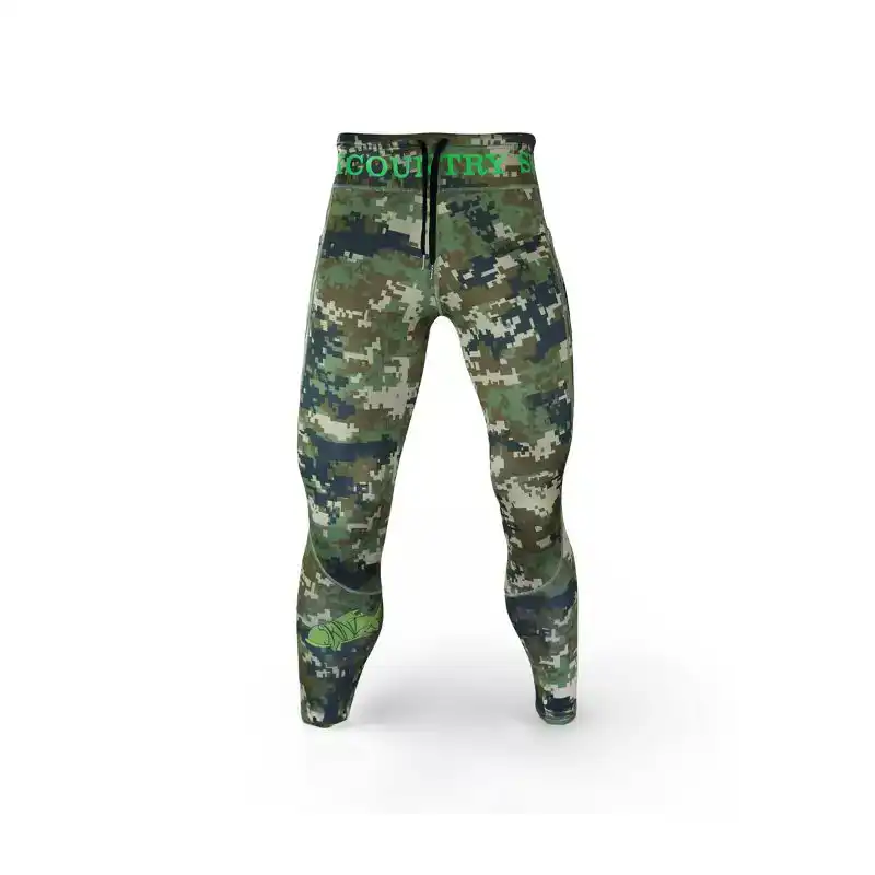 Airblitz Moss Camo Perforated Neoprene Leggings - Large