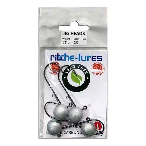 Ribche-Lures Metal Jigheads - Haken: 4/0 - 10 Gramm