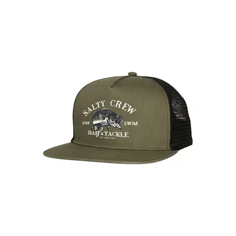 Bass Man Trucker - Olive