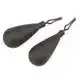 Tungsten Tear Drop Weights - Gravel Pit - 5,3 Gramm