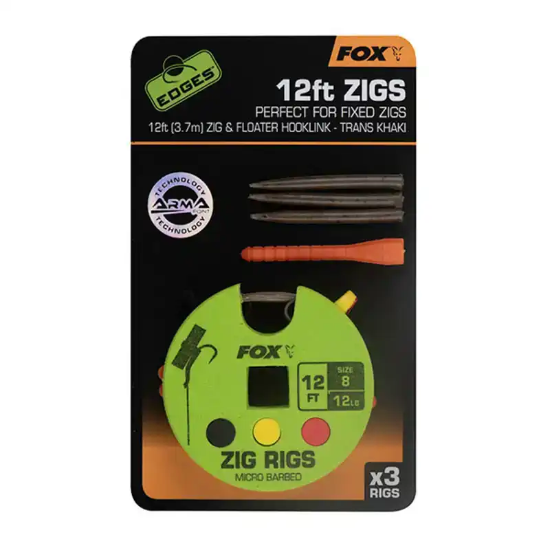 Edges Zig Ready Rigs - Haken: 8 - 12 ft (366 cm)
