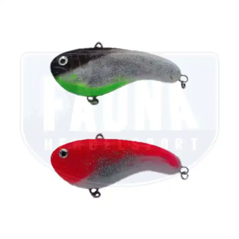 Silicone Bighead - 9 cm - 55 Gramm - Black White Green