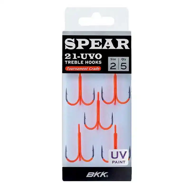 Spear 21-UVO Treble Hooks - Größe: 1