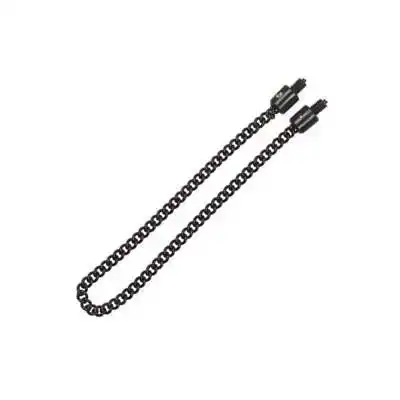 Black Stainless Chunky Chain - Plastic End - 5 inch