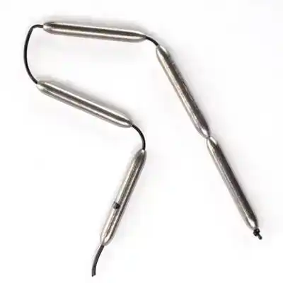 Blei 'Slim' Auf Silikonenschlauch - 0,3 Gramm