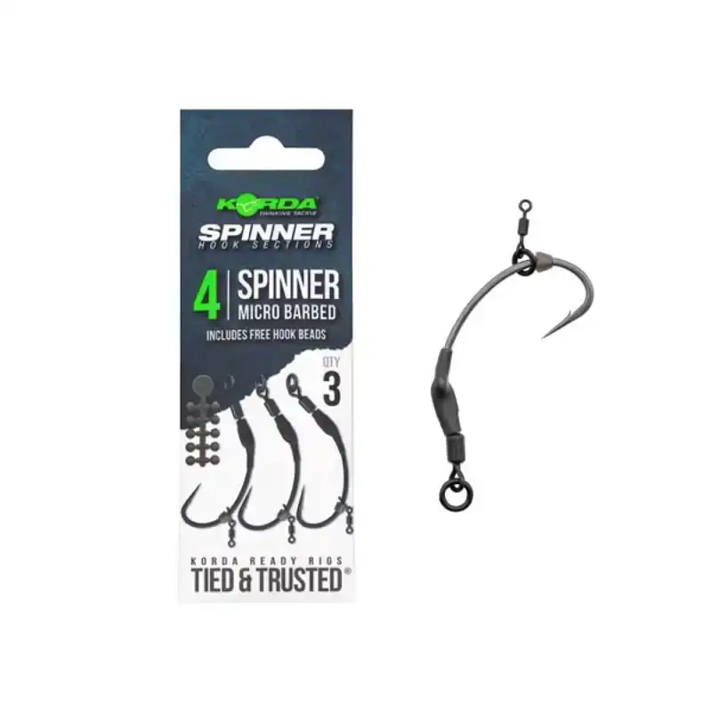 Spinner Hook Sections - Spinner Hook - Haken: 4 - Widerhaken