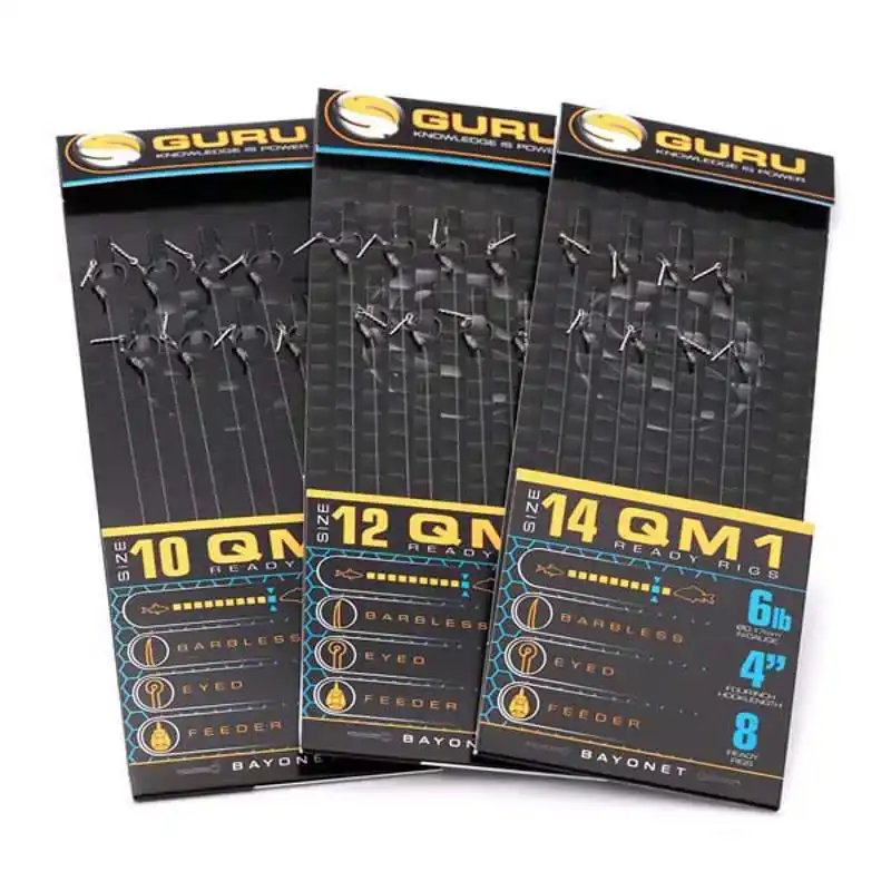 QM1 Bayonet Ready Rigs - Haken: 10 - 0,19 mm - 4''