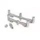 2 Plus 1 Adjustable Buzzerbar - 316 Stainless - Front: 165 bis 290 mm