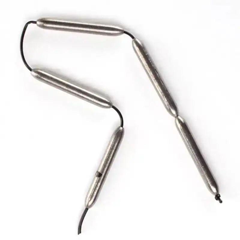 Blei 'Slim' Auf Silikonenschlauch - 0,3 Gramm