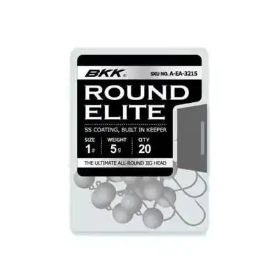 Round Elite Jighead - Bulk Packung