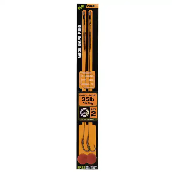 Edges Wide Gape Rigs - Haken: 2 - 35 lb