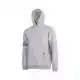 Script Hoodie Grey Melange