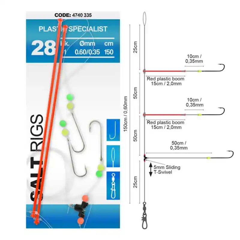 Plastic Specialist - Salt Rig 28 - Haken: 1
