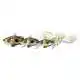 3D Sticklebait Tail Spin - 6,5 cm - Black Red