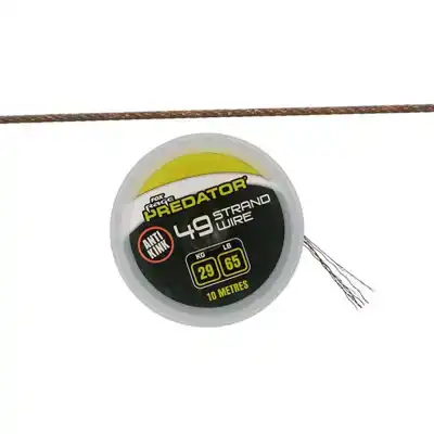 Predator 49 Strand Coated Steel Wire
