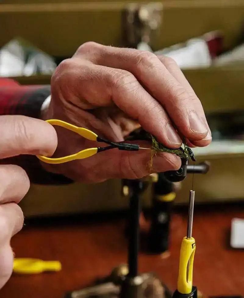 Ergo Hackle Plier - Yellow