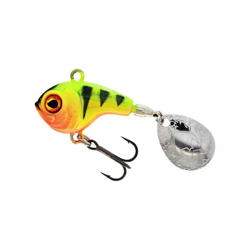 Dropbite Spin Tail Jig - 8 Gramm - Chart Perch