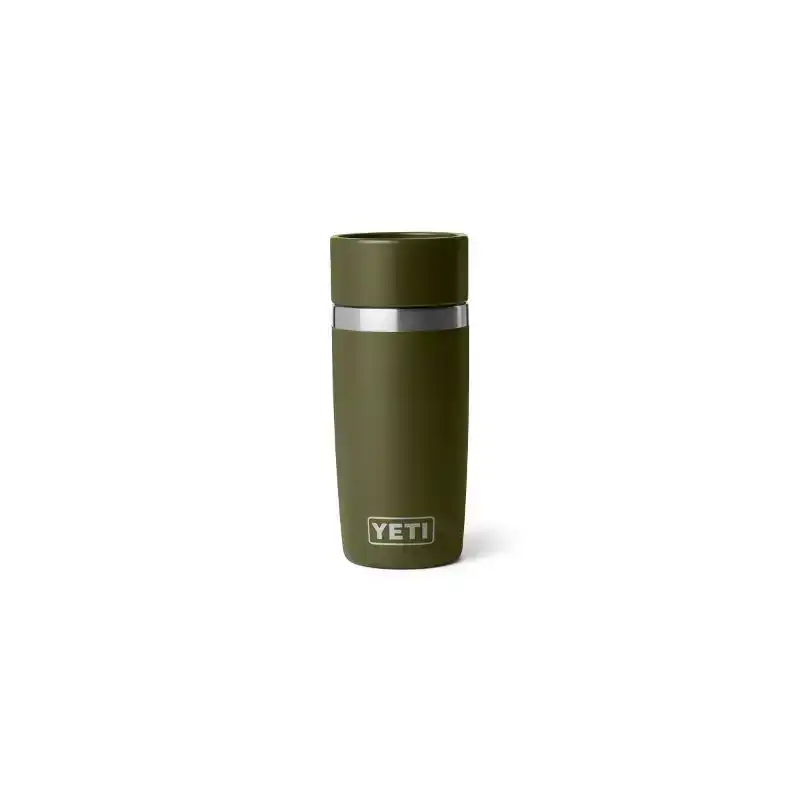 Rambler Travel Bottle - Limited Edition - 12 oz - Olive/King Crab Orange
