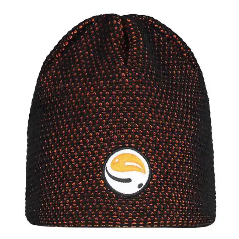 Skullcap Beanie - Black / Orange