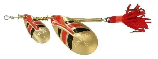 Tandem Spinner - Größe: 3 & 5 - Silver