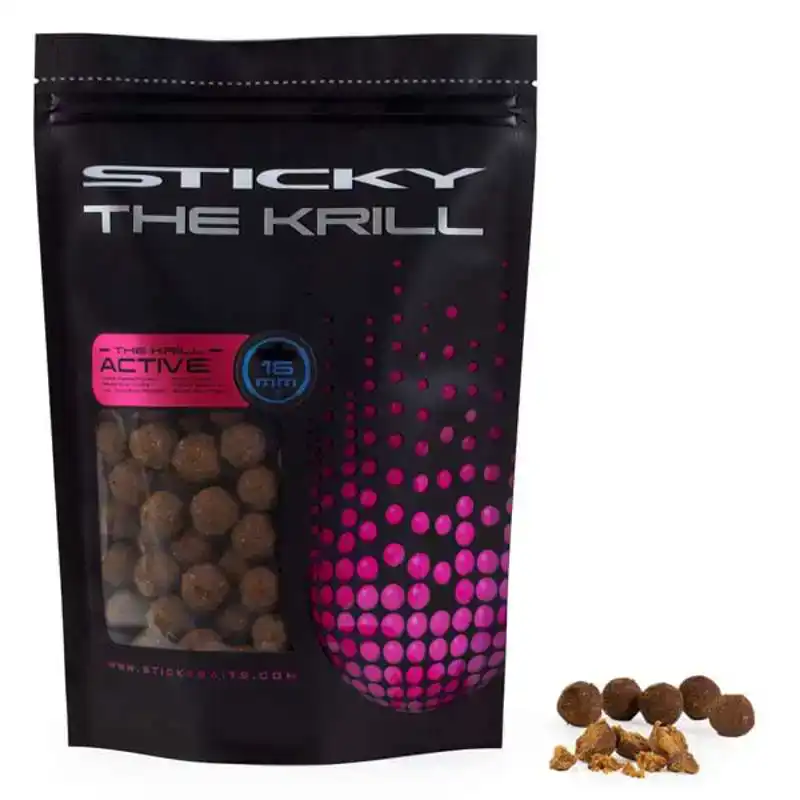 The Krill Active Shelf Life Boilies - 16 mm - 1 kg