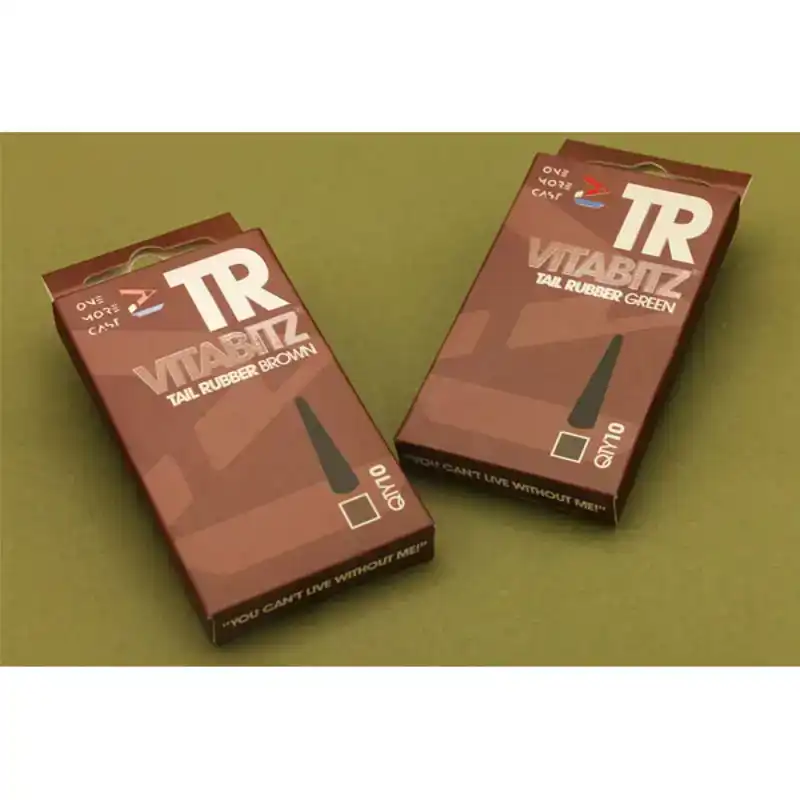 Vitabitz Tail Rubbers - Brown