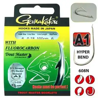 Trout Master Fluorocarbon 608 N
