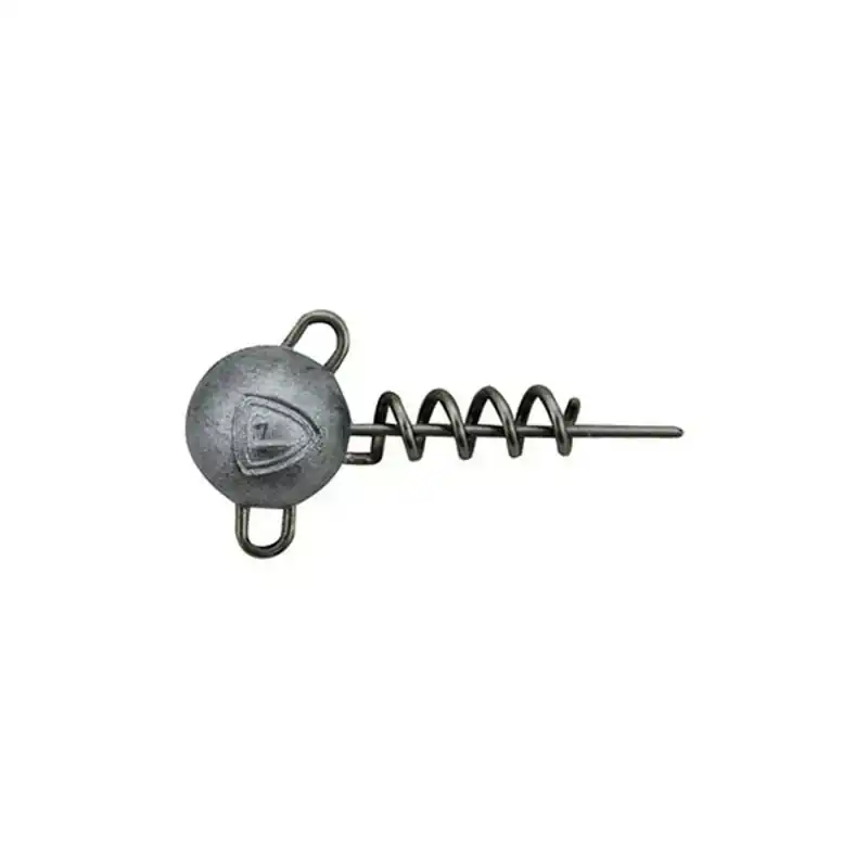 Corkscrew Round Jig Heads - 10 Gramm
