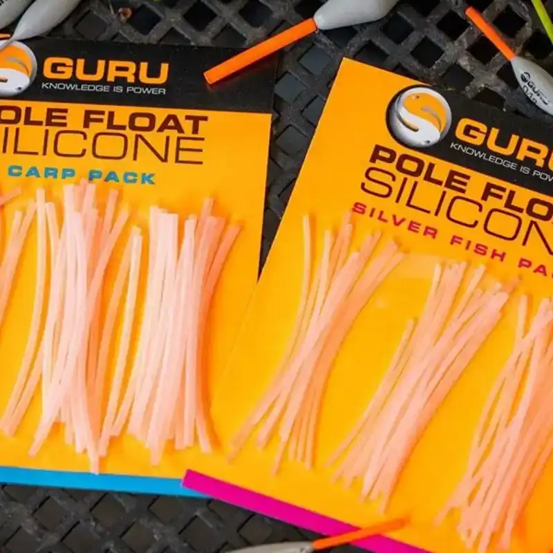 Pole Float Silicone - Silver Fish Pack - 0,3 / 0,4 / 0,5 mm