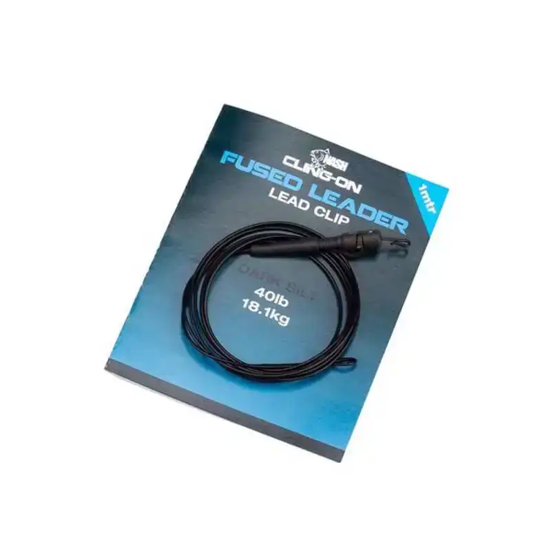Cling On Fused Leader Lead Clip - Dark Silt