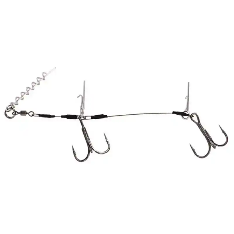 Add It Shallow Rig Double - Haken: 1/0 - 12 cm - 40,8 kg