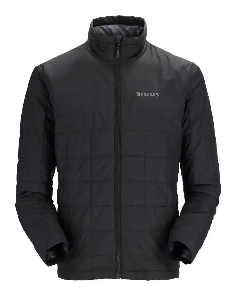 Fall Run Collared Jacket Black L