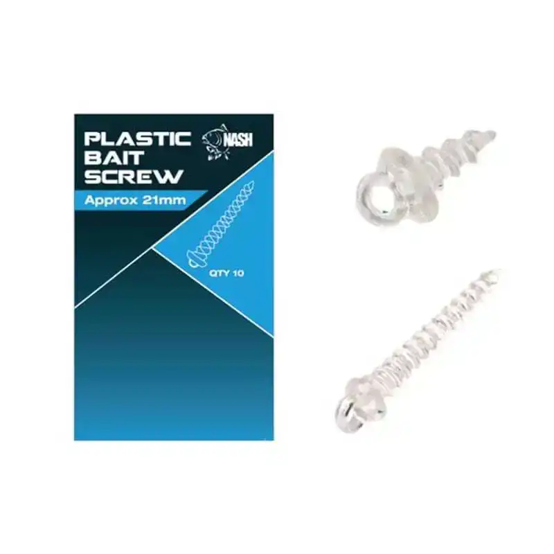 Plastic Bait Screws - 8 mm