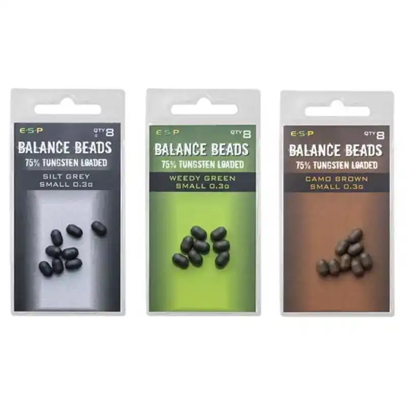 Tungsten Balance Beads - 0,3 Gramm - Silt Grey