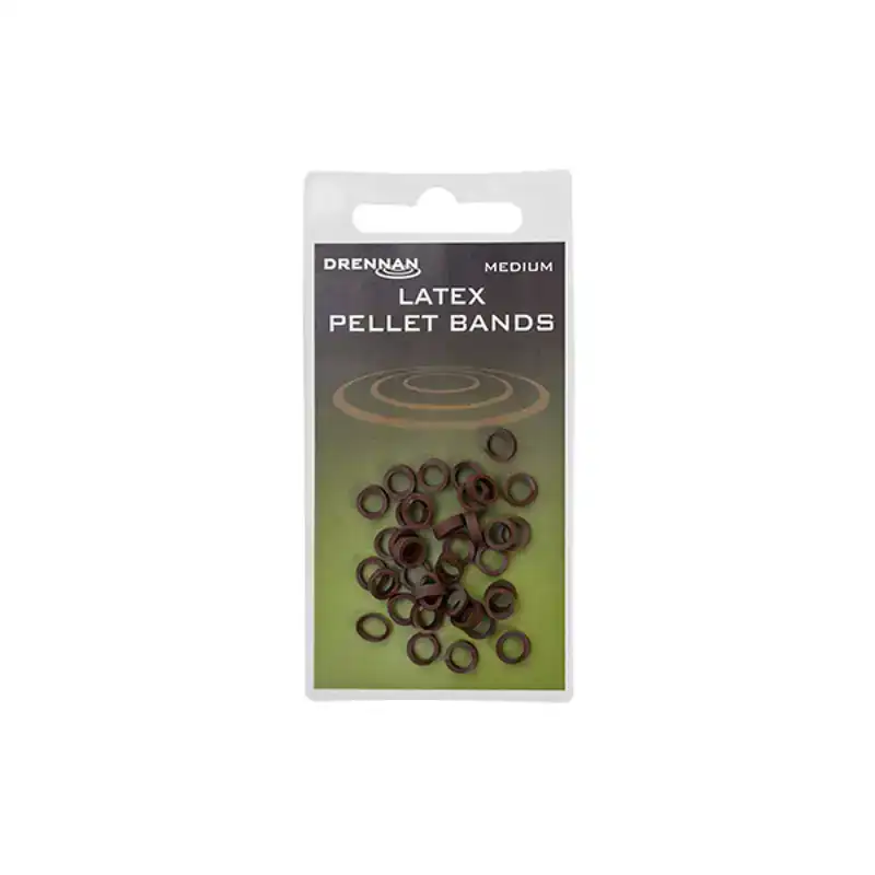 Latex Pellet Bands - Brown - Small
