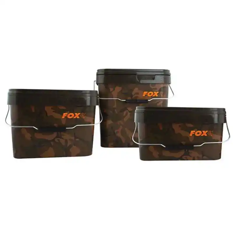 Camo Square Buckets - 17 Liter